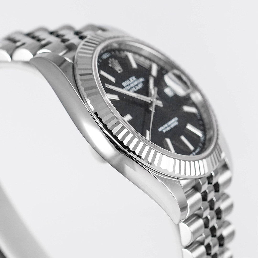 Datejust 41mm Black Fluted Bezel Jubilee NEW(2026)