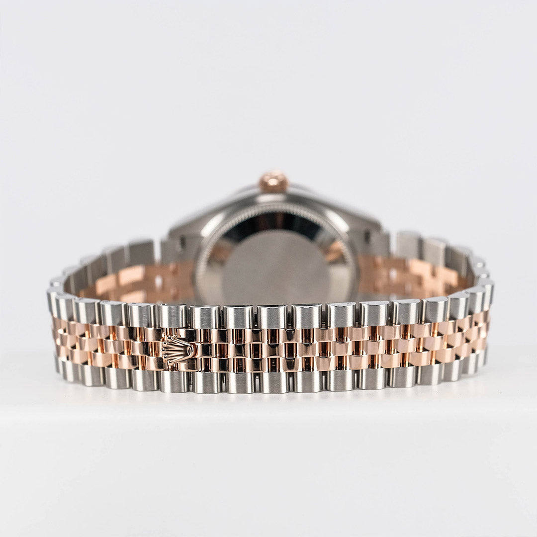 Datejust 31 Two Tone Rosegold Choco Dial Diamond on VI LIKENEW(2026)