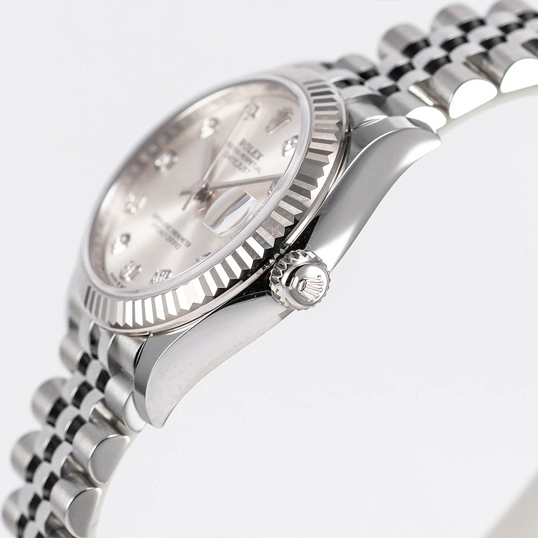 Datejust 31 Silver Dial Diamond Index LIKENEW(2026)