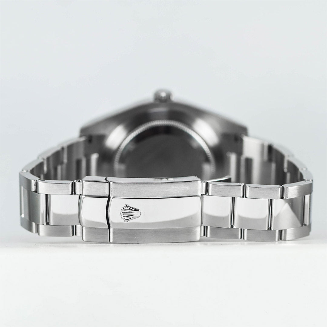 Datejust 41 Black Oyster White Gold Fluted Bezel (2013)