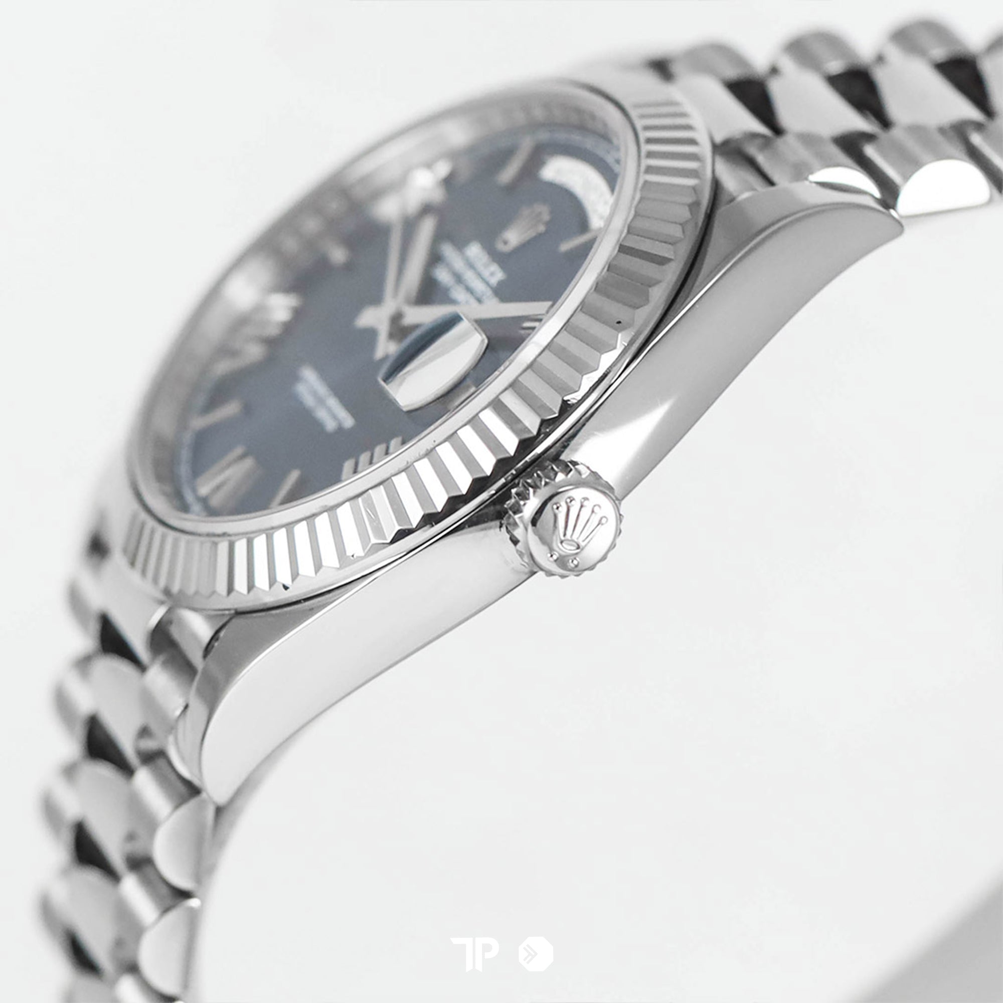 Daydate 40 White Gold Blue Roman President NEW(2026)