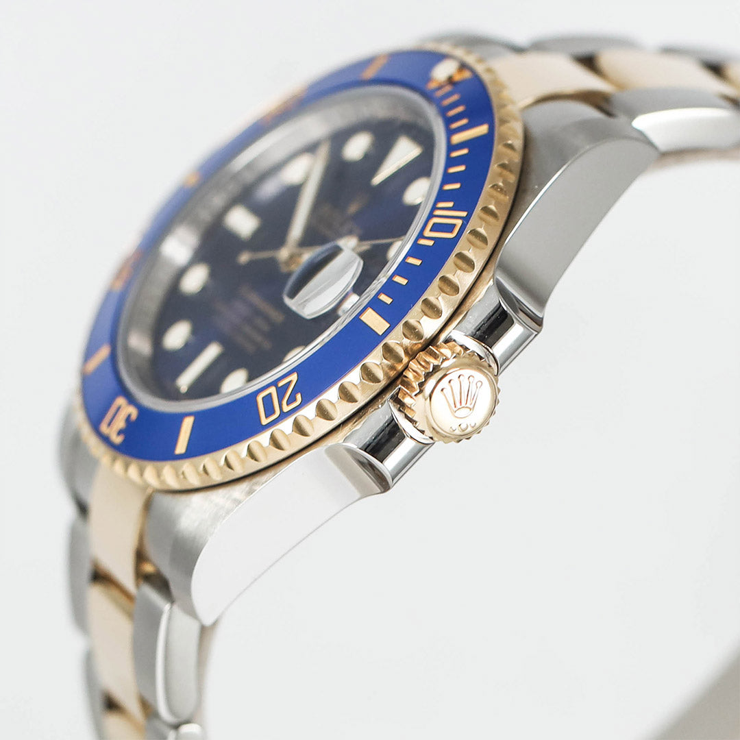 Submariner Two Tone Yellow Gold Blue Sunburst 40mm (2016)