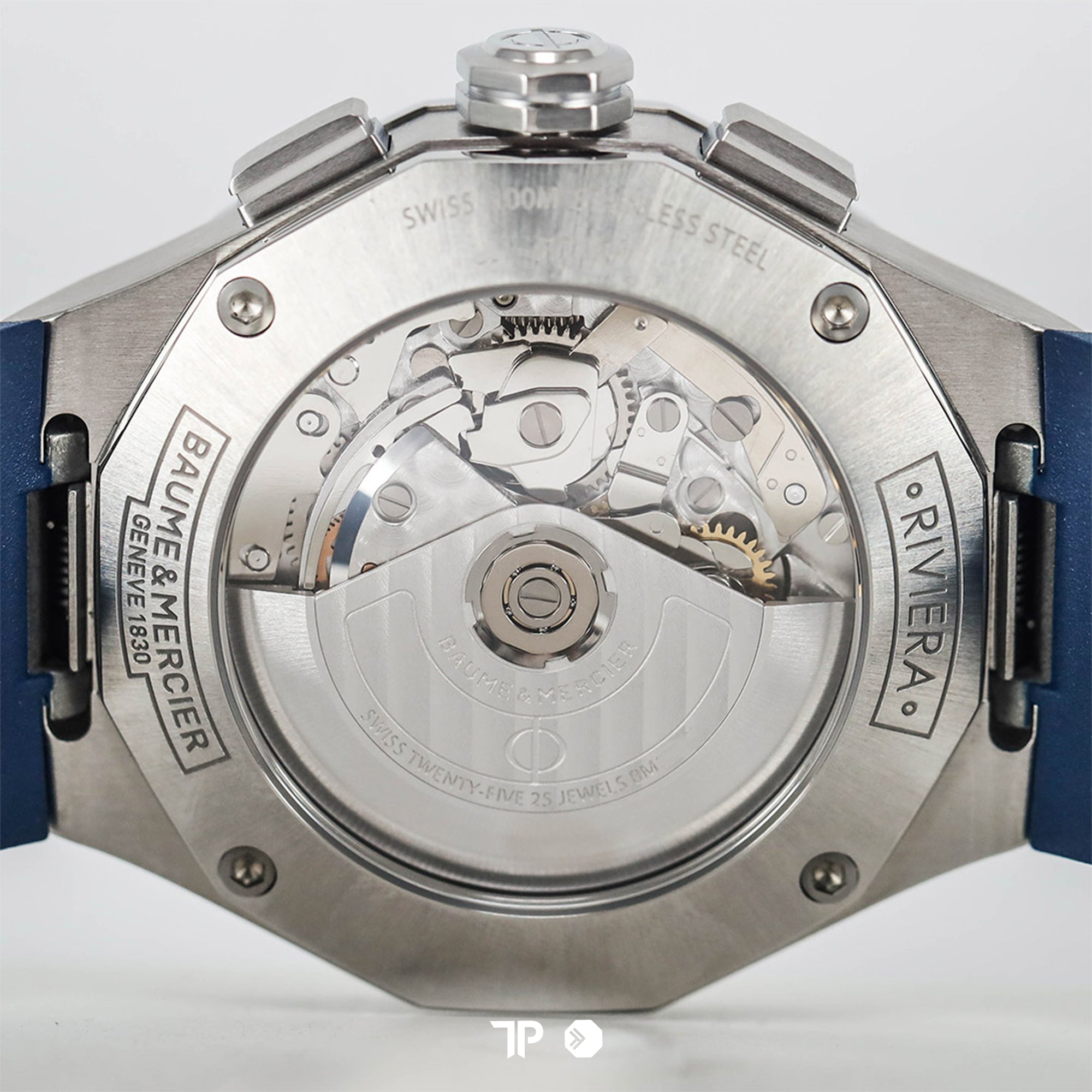 Riviera Automatic Chronograph Day-Date Blue Wave Dial 43mm NEW(2026)