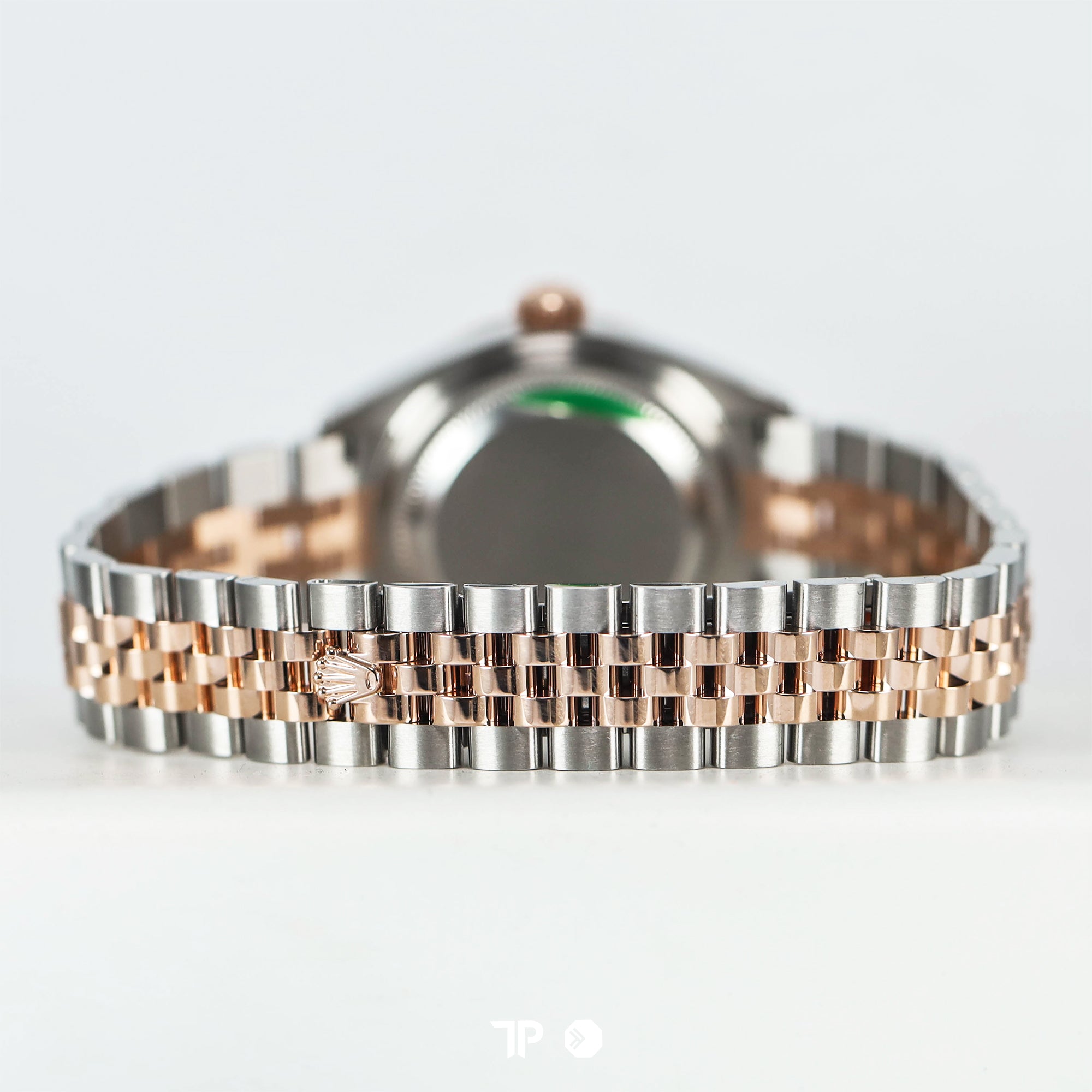 Datejust 28 Olive Green Dial Diamond Two Tone Rose Gold NEW(2026)