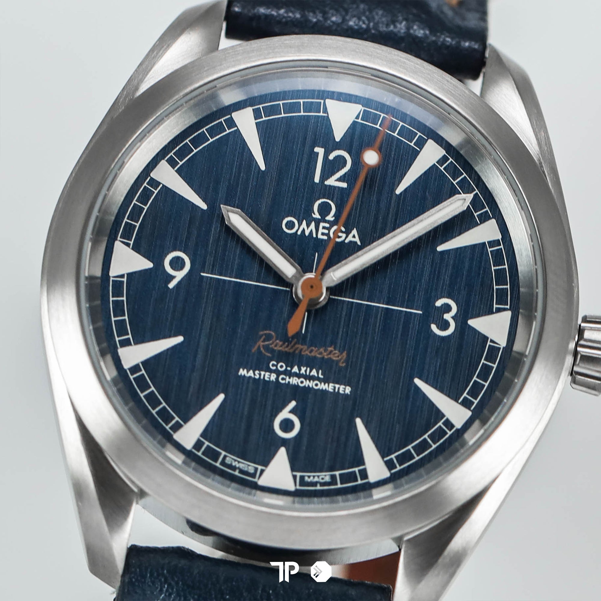 Seamaster Railmaster Blue Denim Strap 40mm (2023)