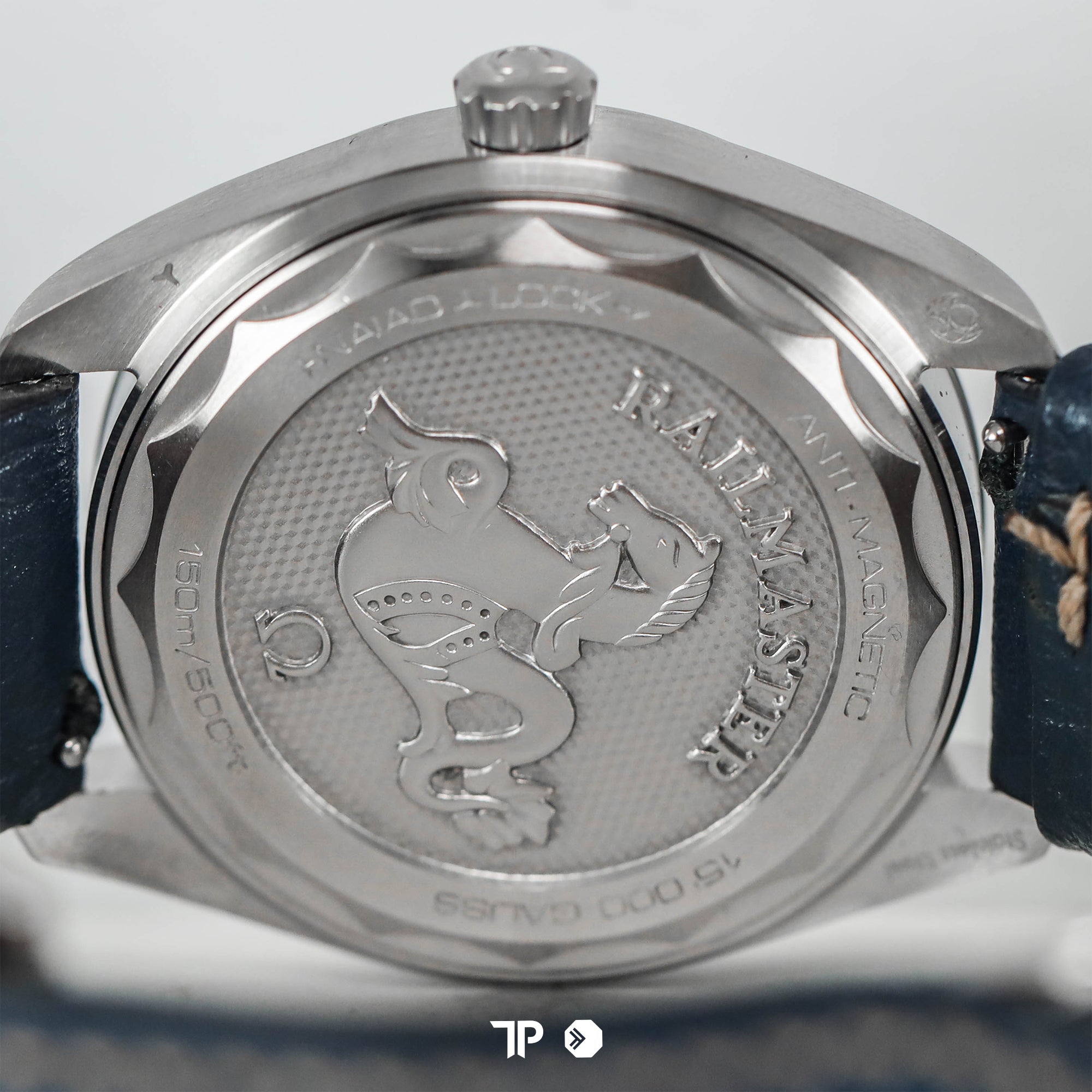 Seamaster Railmaster Blue Denim Strap 40mm (2023)