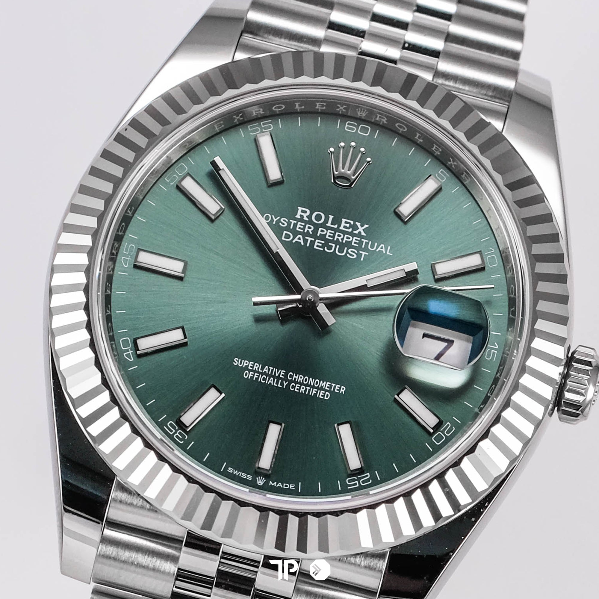 Datejust 41 Mint Green Fluted Bezel Jubilee NEW(2026)