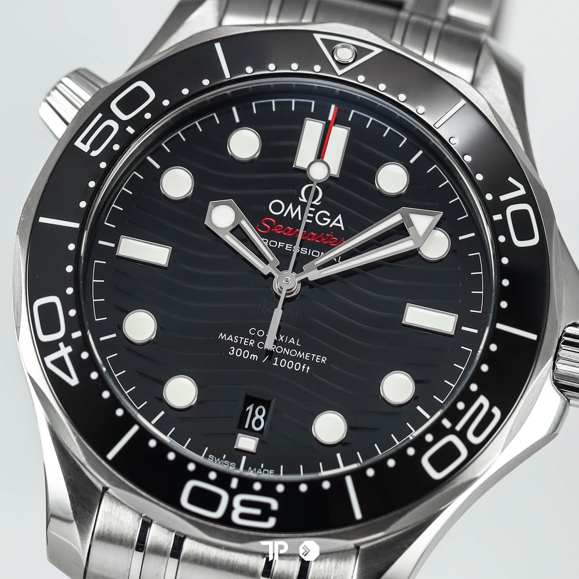 Seamaster Diver Black Wave Dial Ceramic Bezel 42mm (2022)