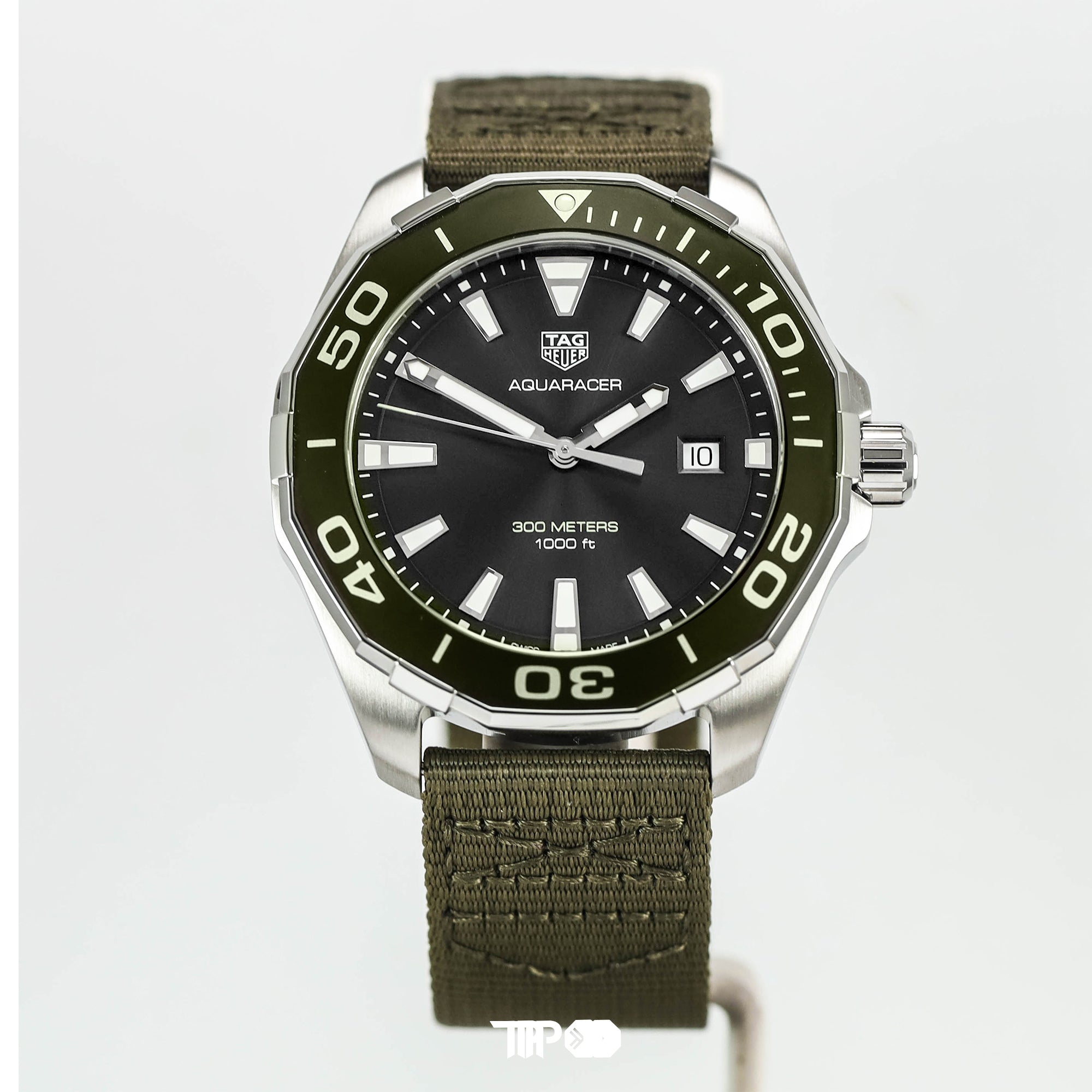 Aquaracer 300M Grey Sunray Dial Quartz 43mm (2021)