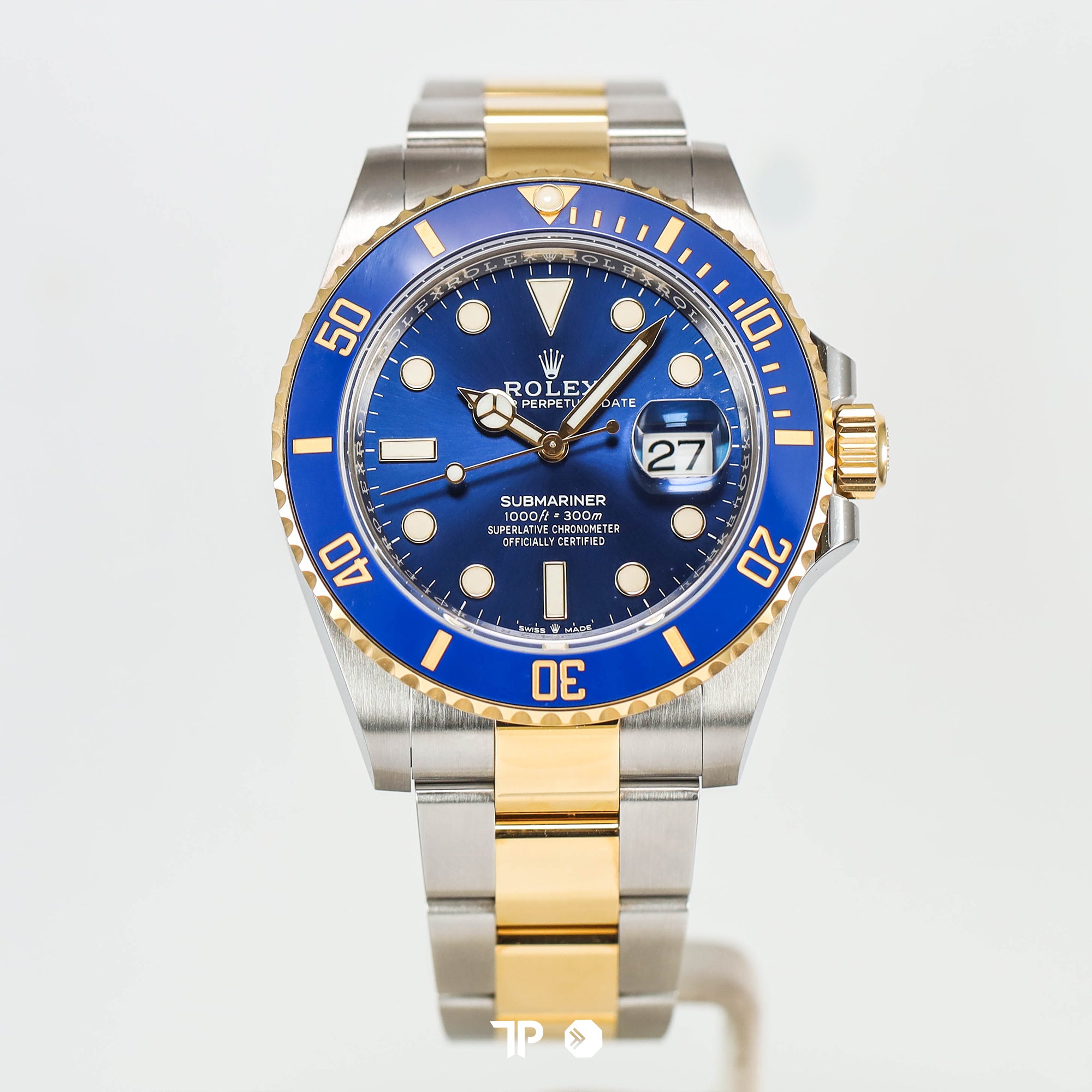 Submariner Two Tone Yellow Gold Blue Sunburst 41mm (2021)