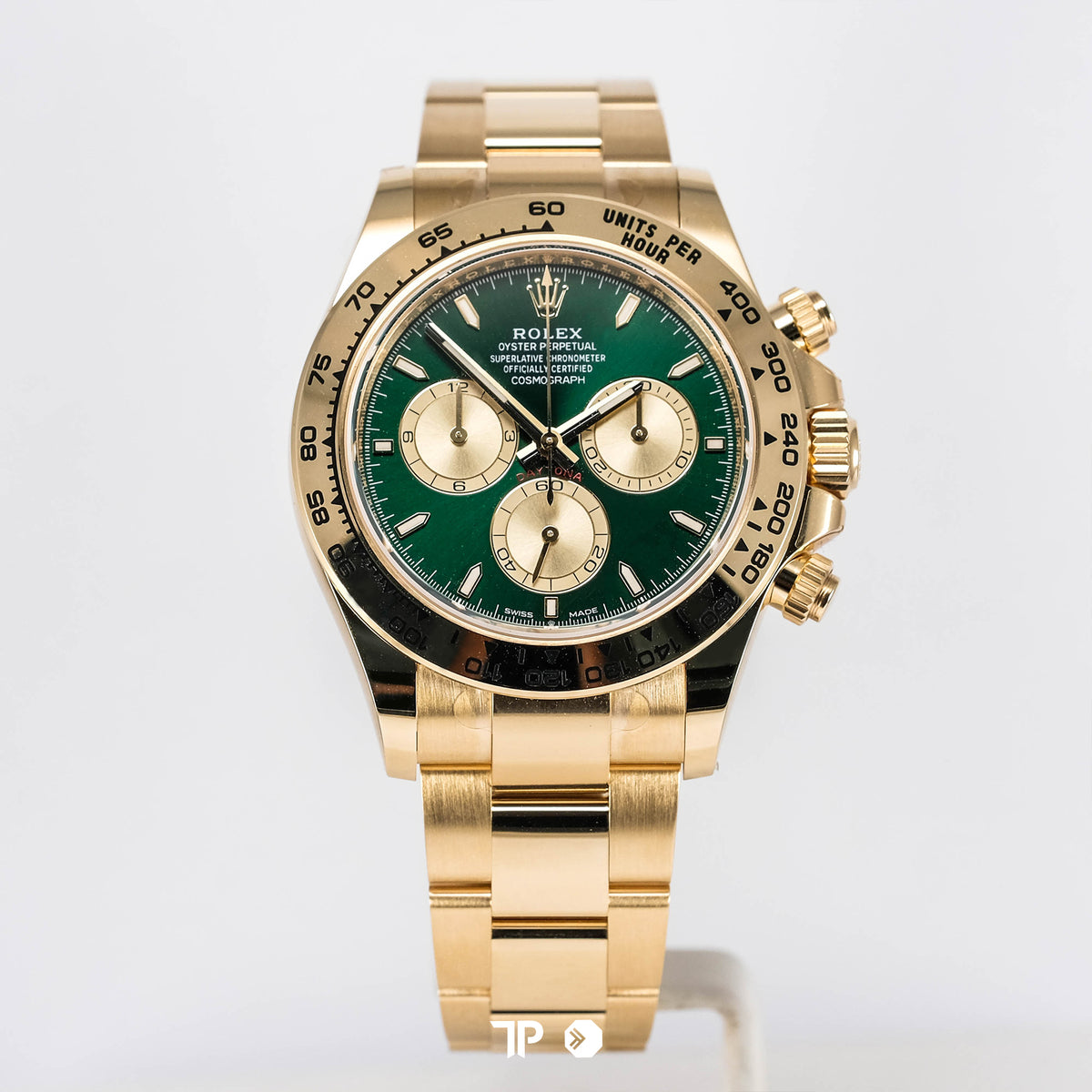Daytona John Mayer Green Dial Full Gold 40mm NEW(2025)
