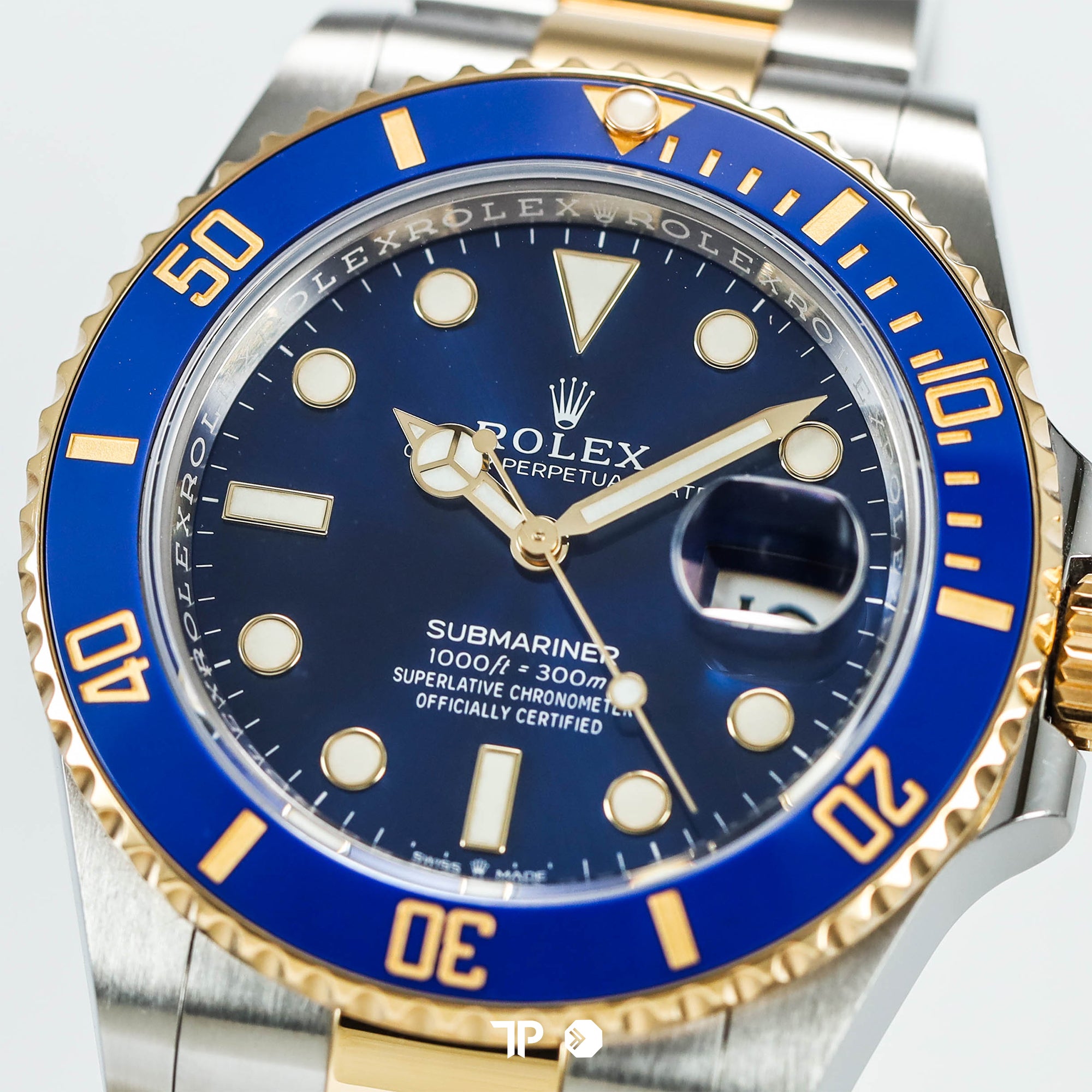 Submariner Two Tone Yellow Gold Blue Sunburst 41mm (2023)