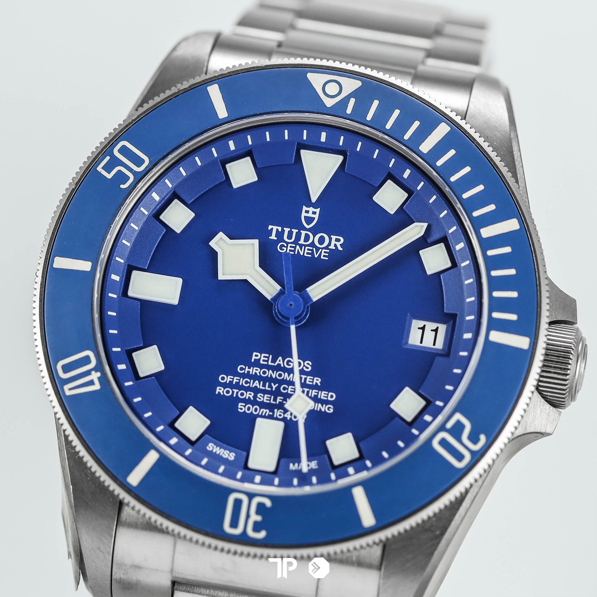 Pelagos Titanium Blue Dial and Bezel 42mm (2024)