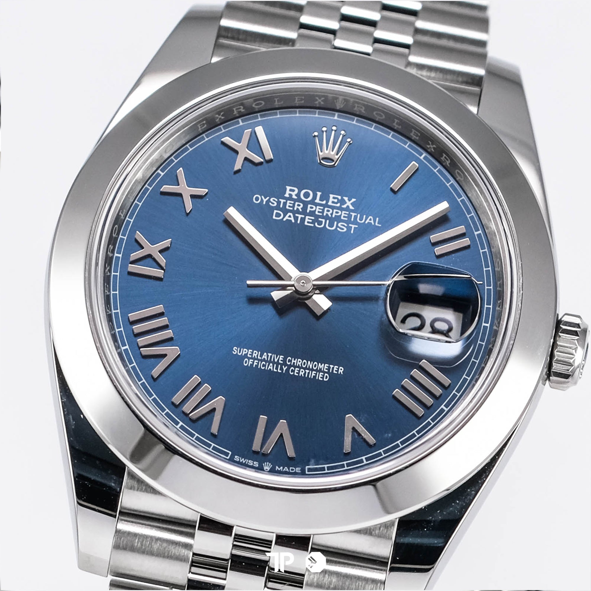Datejust 41 Blue Smooth Bezel Jubilee NEW(2026)