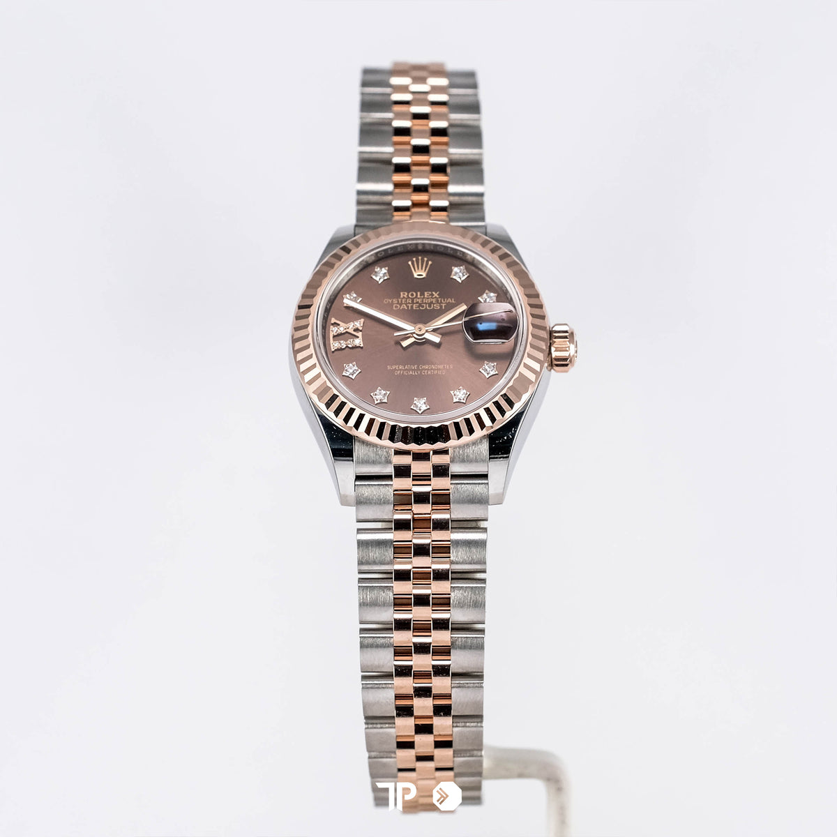 Datejust 28 Two Tone Rose Gold Choco Dial Diamond Star & Diamond on IX NEW(2026)