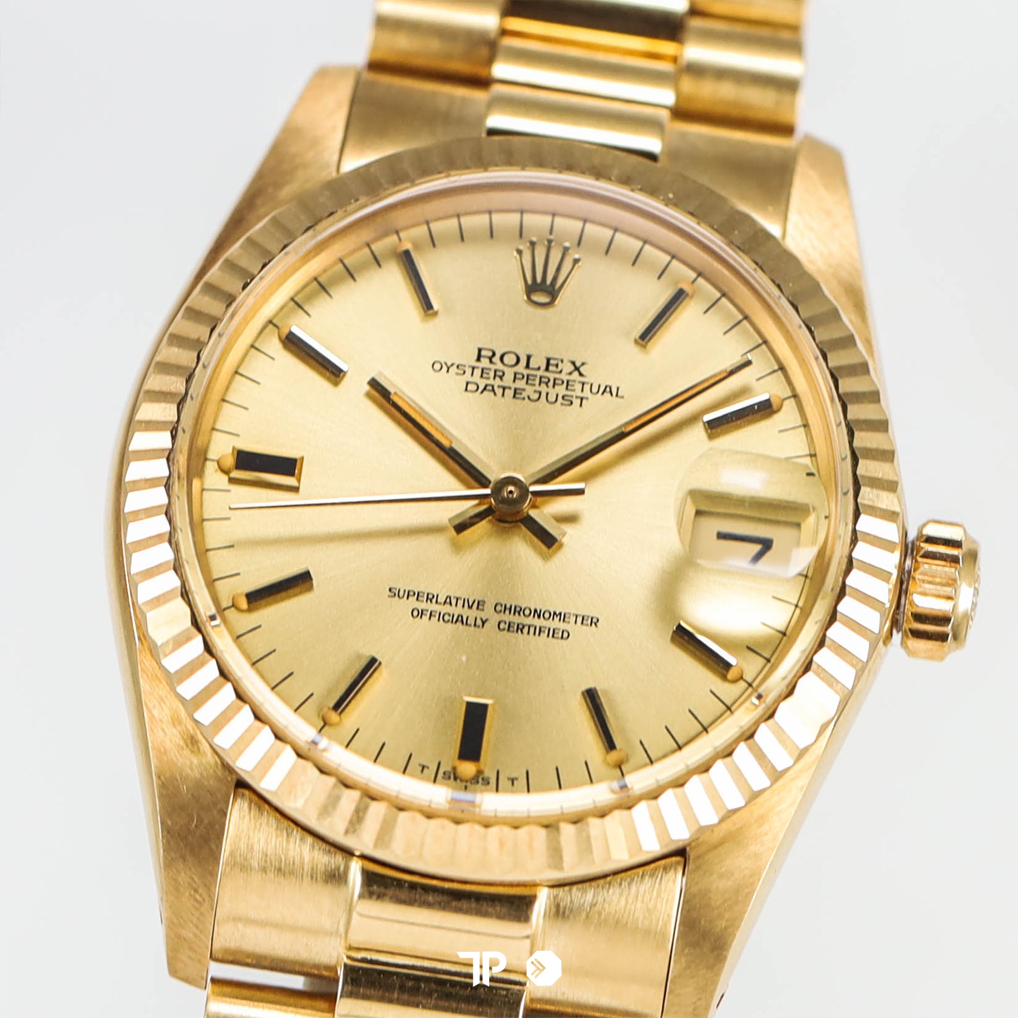 Datejust 31 Champagne All Gold