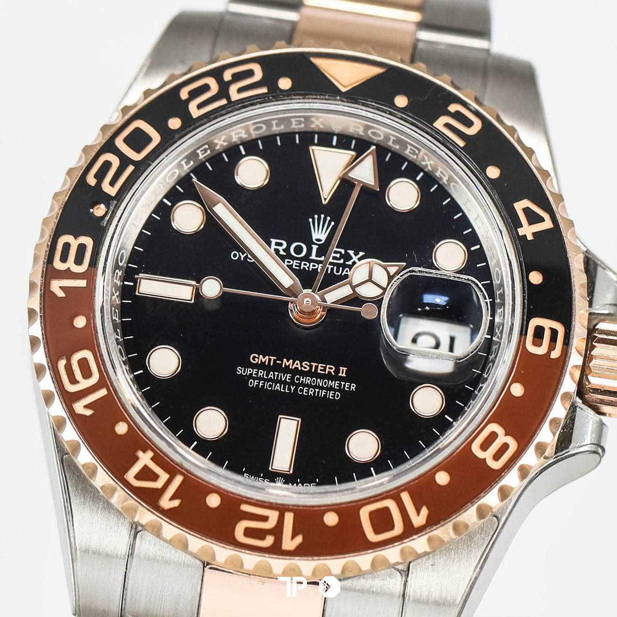 GMT Master II "Root Beer" Two Tone Rose Gold (2022)