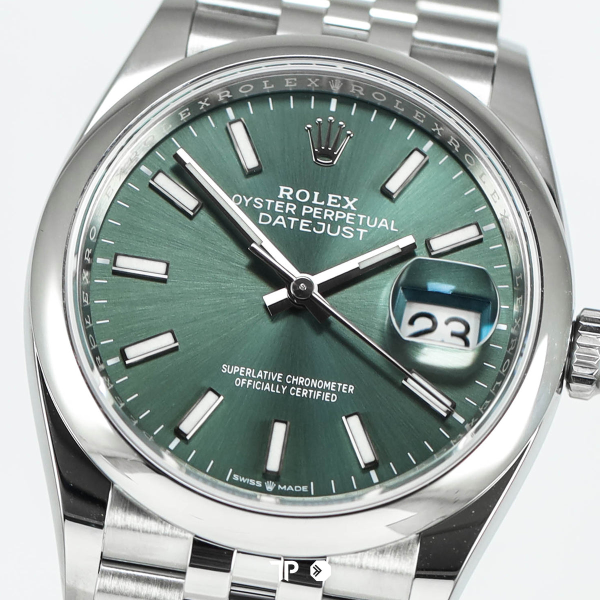 Datejust 36 Mint Green Dial Dome Bezel Jubilee Bracelet NEW(2026)