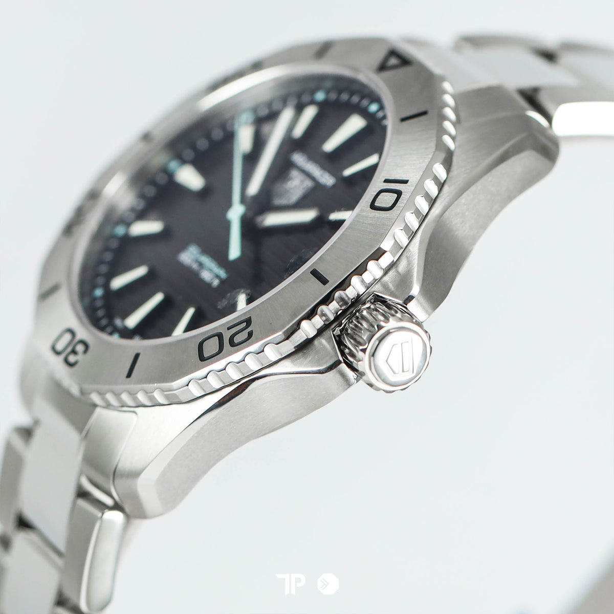 Aquaracer Professional 200 Solargraph Black Sunray Bracelet 40mm NEW(2026)