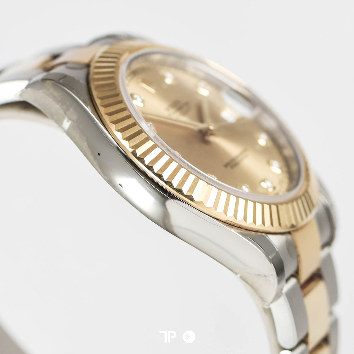 Datejust 41 Two Tone Yellow Gold Champagne Diamond Index (2016)