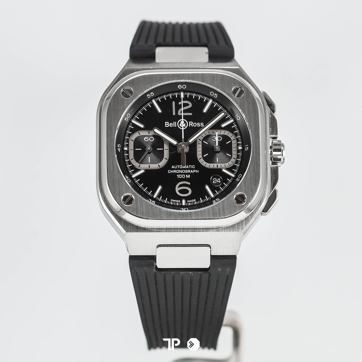 BR05 Black Dial Chronograph Rubber 42mm (2024)