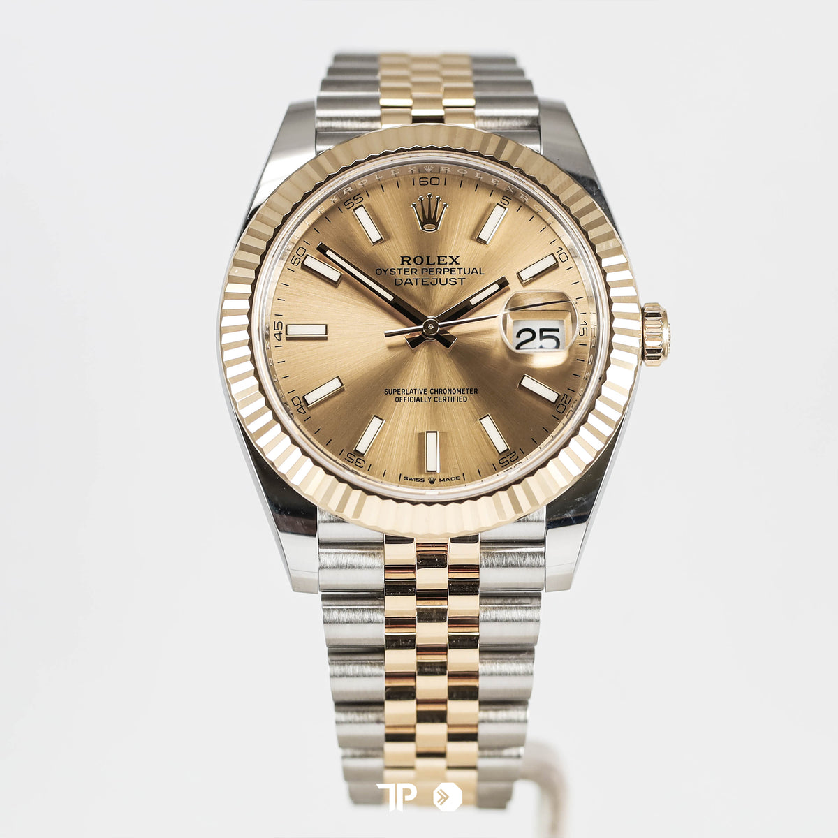 Datejust 41 Two Tone Yellow Gold Champagne (2024)