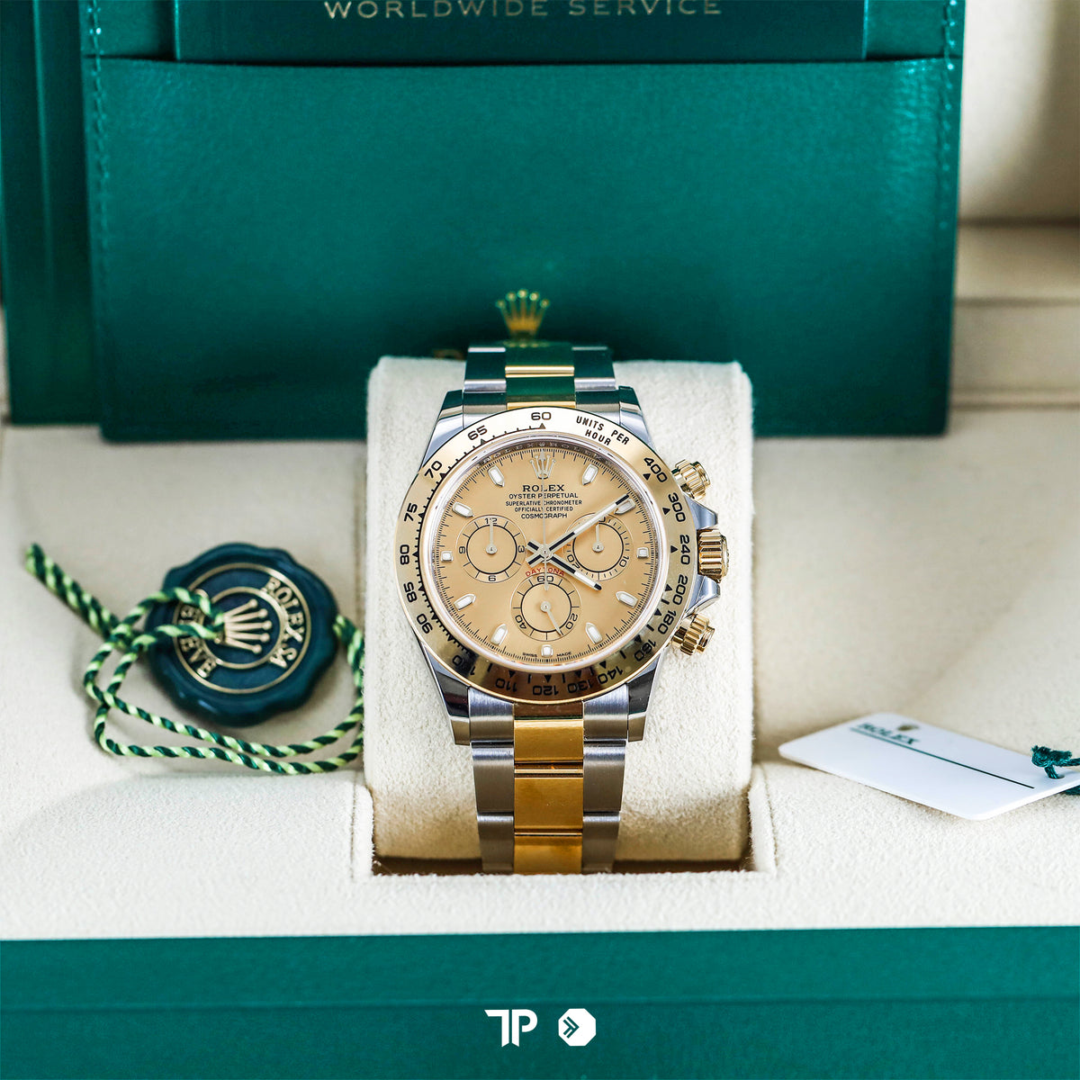 Daytona Twotone Yellow Gold Champagne Dial 40mm (2022)