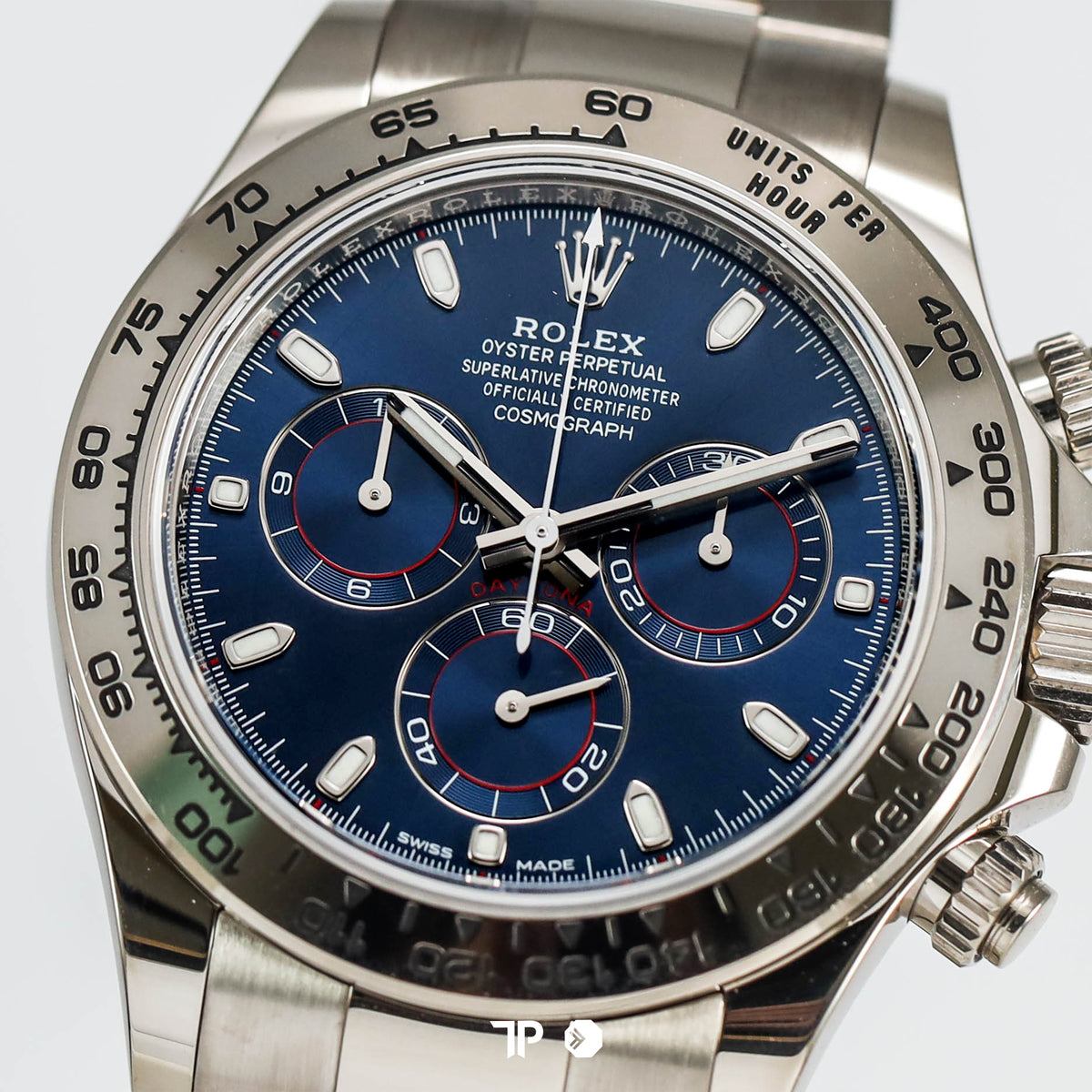 Daytona John Mayer White Gold Blue Dial Oyster 40mm (2019)