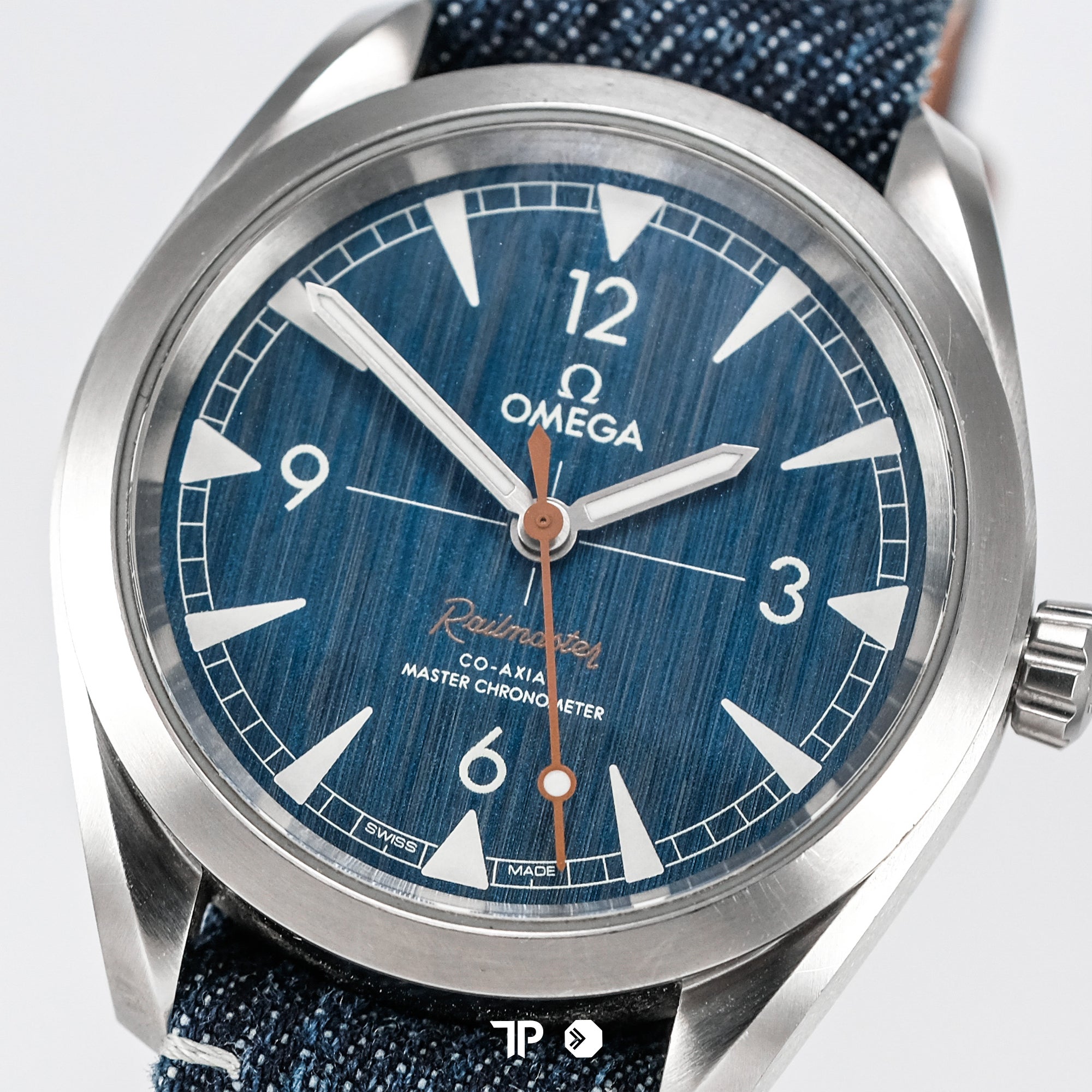 Seamaster Railmaster Blue Nato Strap 40mm (2024)