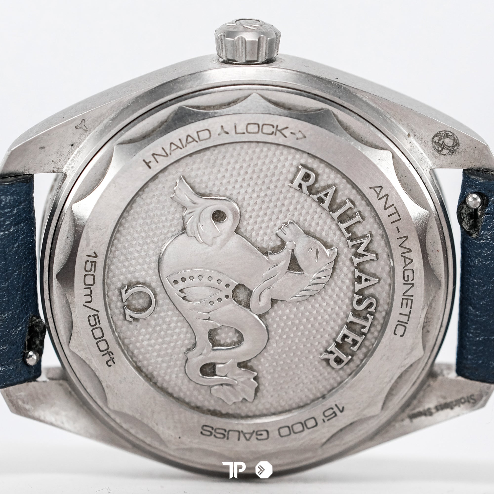 Seamaster Railmaster Blue Nato Strap 40mm (2024)