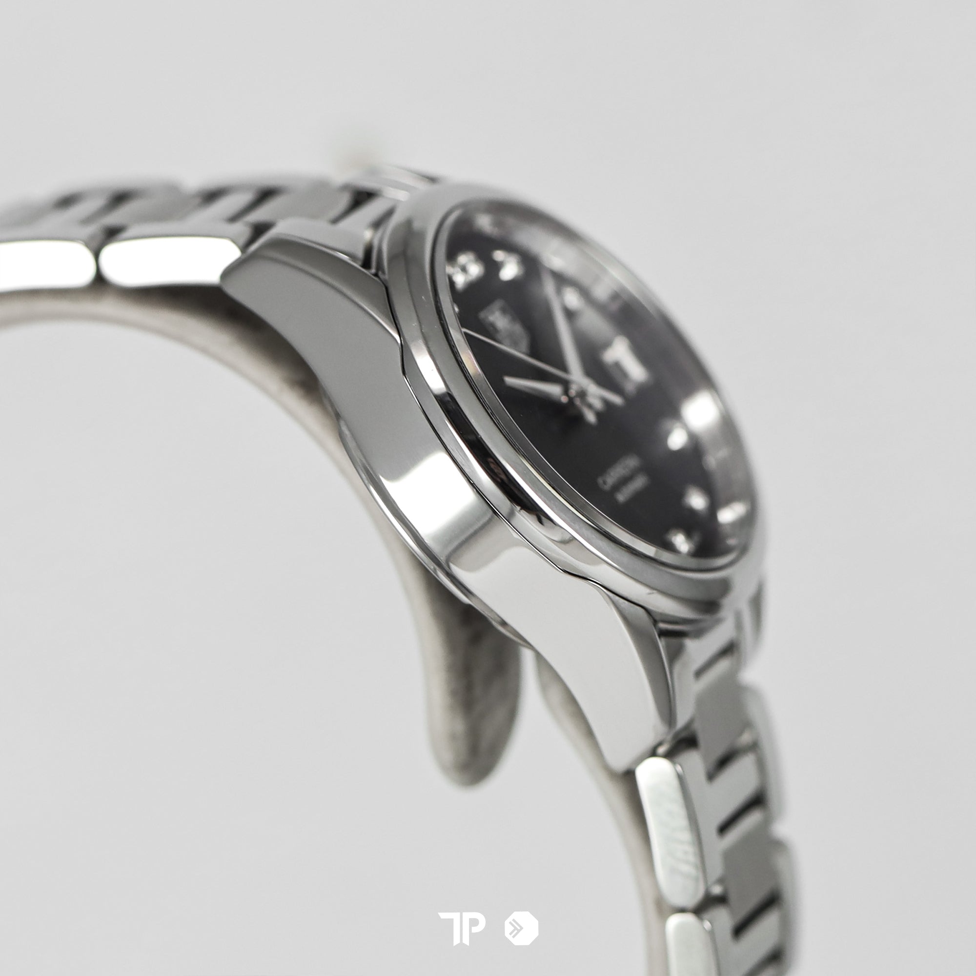 Carrera Cal 9 Black Dial Diamond Index 28mm (2016)
