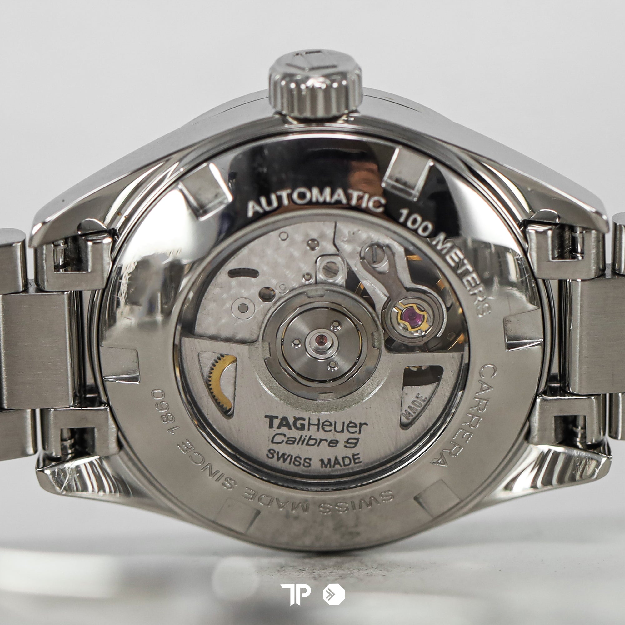 Carrera Cal 9 Black Dial Diamond Index 28mm (2016)