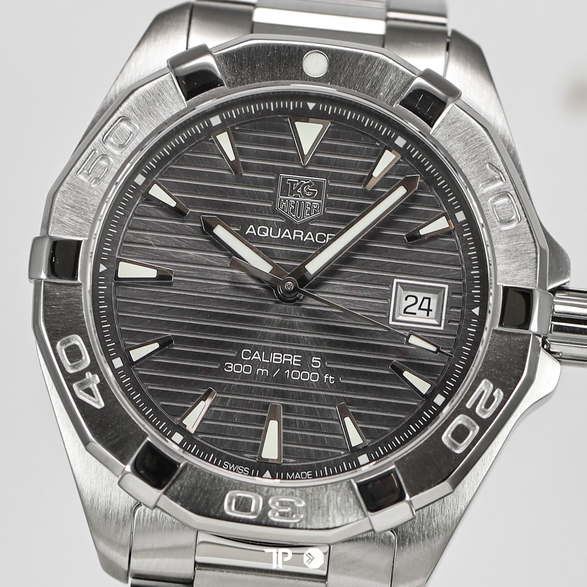 Aquaracer Cal 5 Grey Dial 300M 41mm (2016)