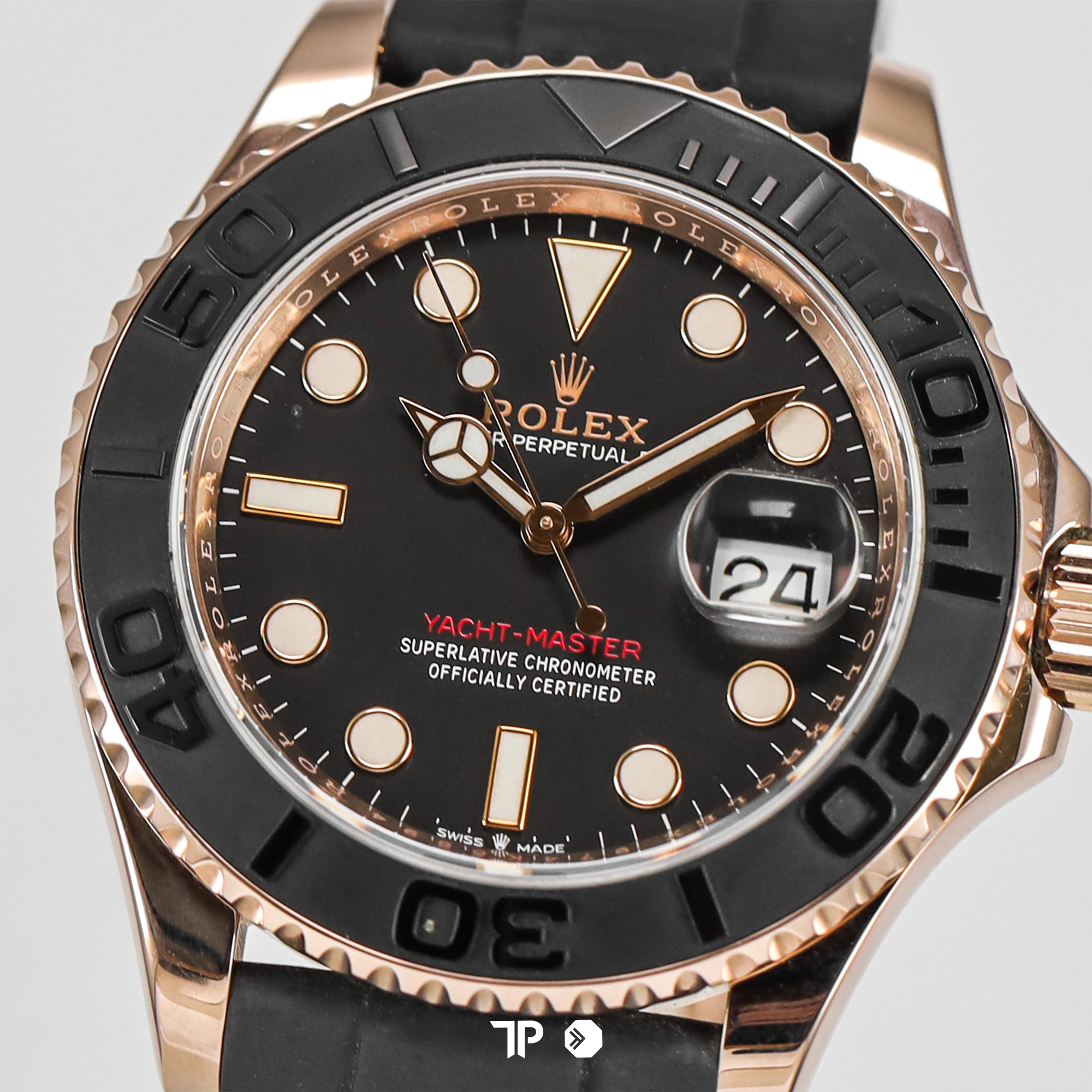Yacht-Master Rose Gold Oysterflex 40mm (2020)