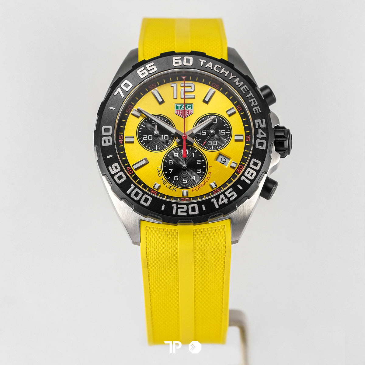 Formula 1 Chronograph Yellow Dial Rubber 43mm NEW(2026)