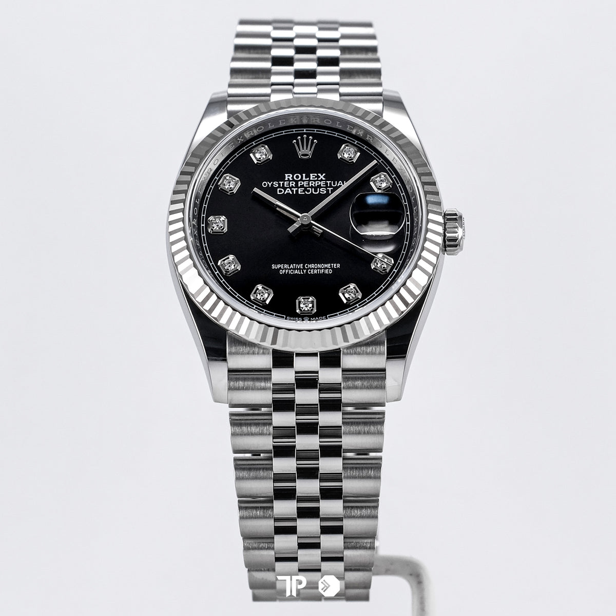 Datejust 36 Black Dial 10 Diamond NEW (2026)