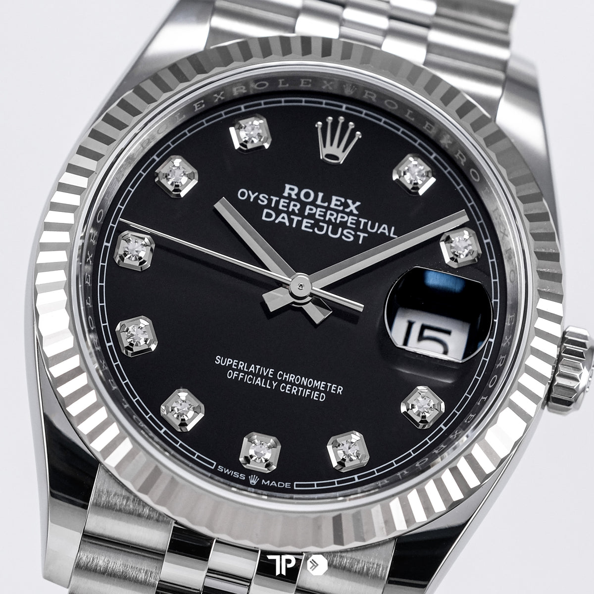 Datejust 36 Black Dial 10 Diamond NEW (2026)