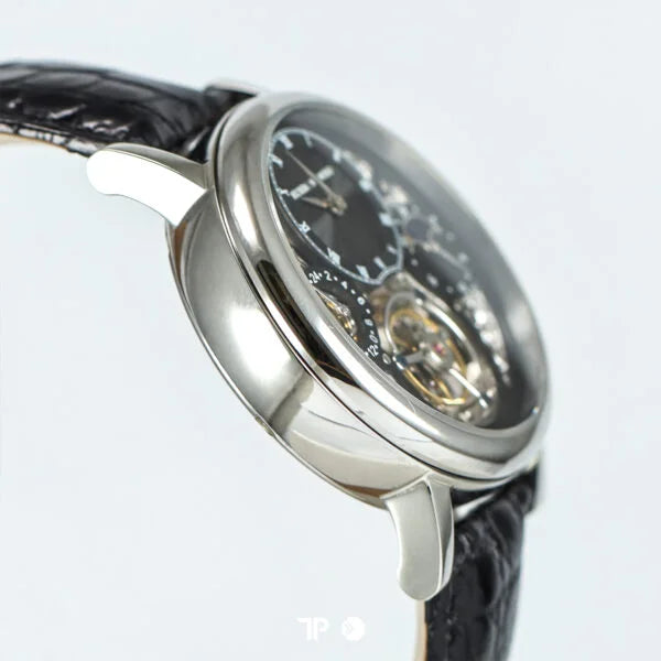 GMT Anatomic Tourbillon Skeleton Black Dial 42.5mm