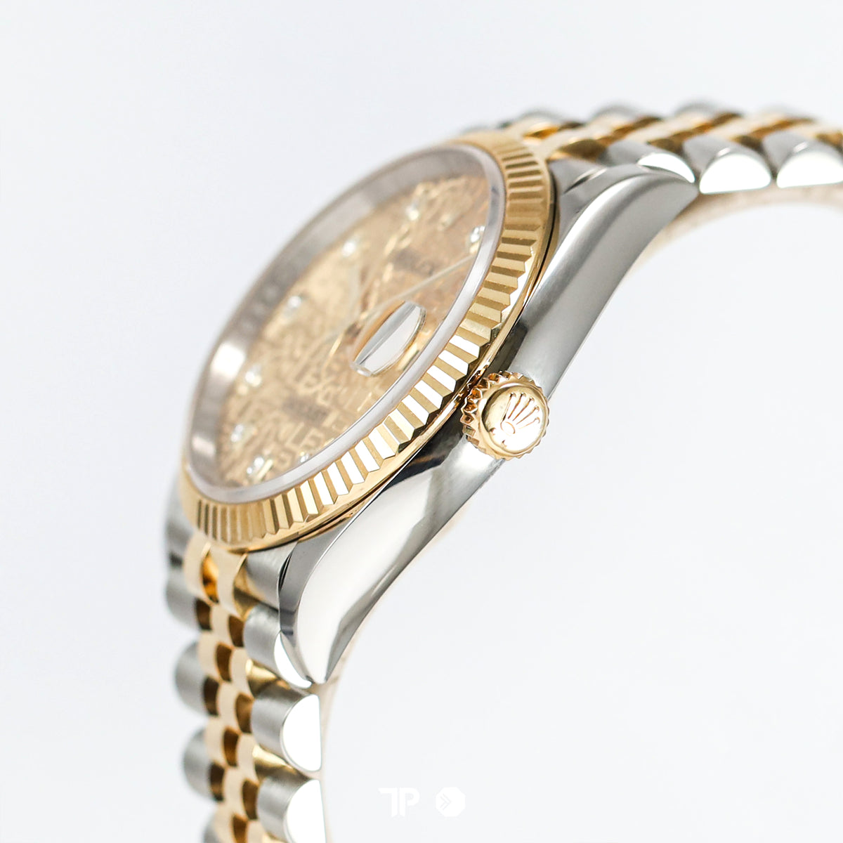 Datejust 36 Champagne Yellow Gold Jubilee Diamond Computerize Dial (2021)