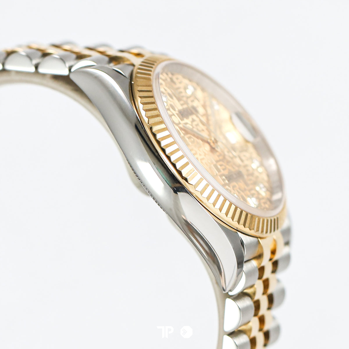 Datejust 36 Champagne Yellow Gold Jubilee Diamond Computerize Dial (2021)