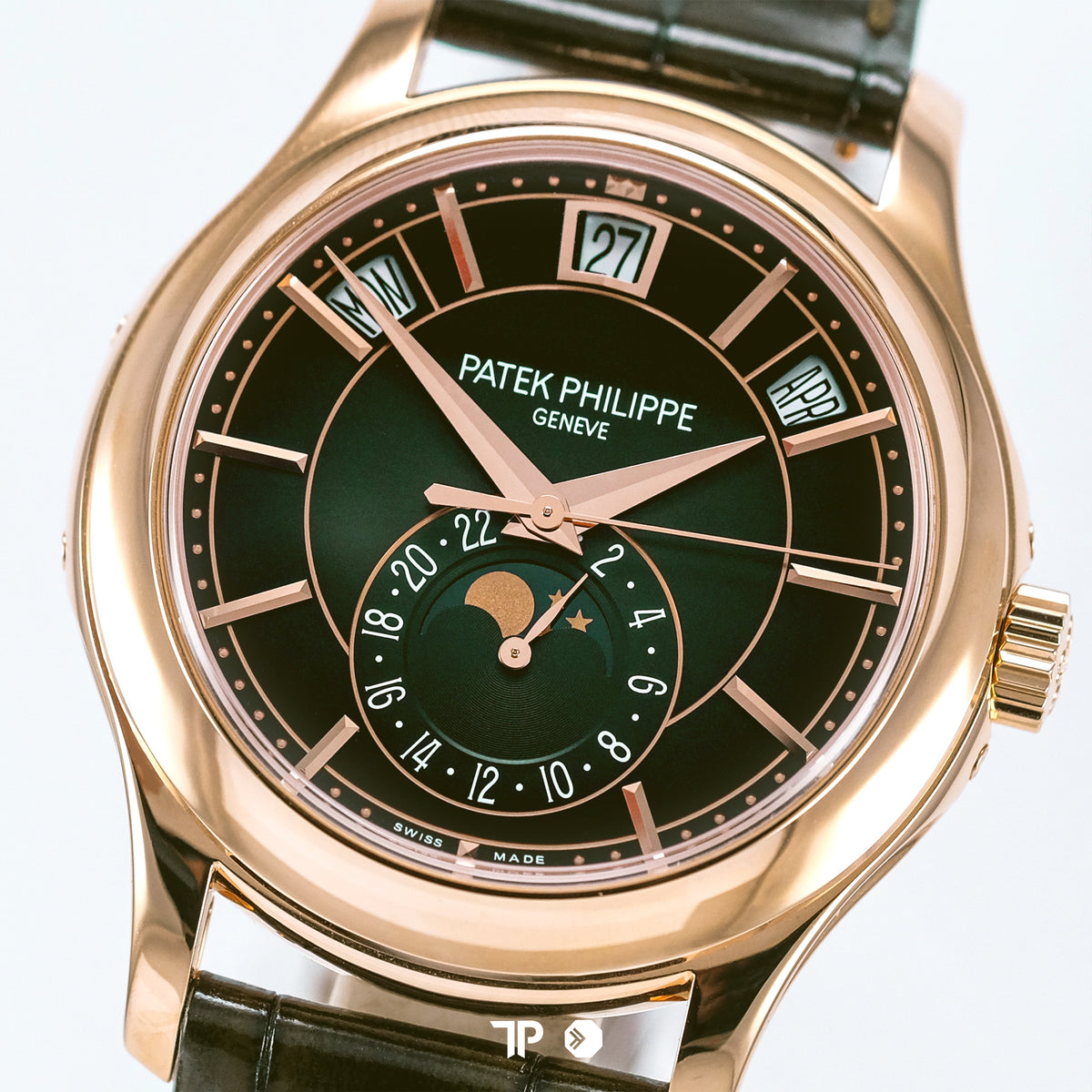 Annual Calendar 5205R-011 Moonphase Green Dial 40mm NEW(2026)