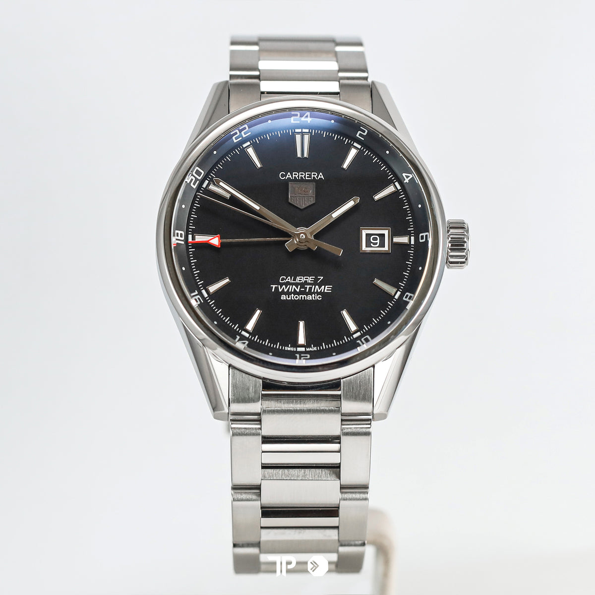 Carrera Calibre 7 Twin-Time Automatic Black Dial 41mm (2015)