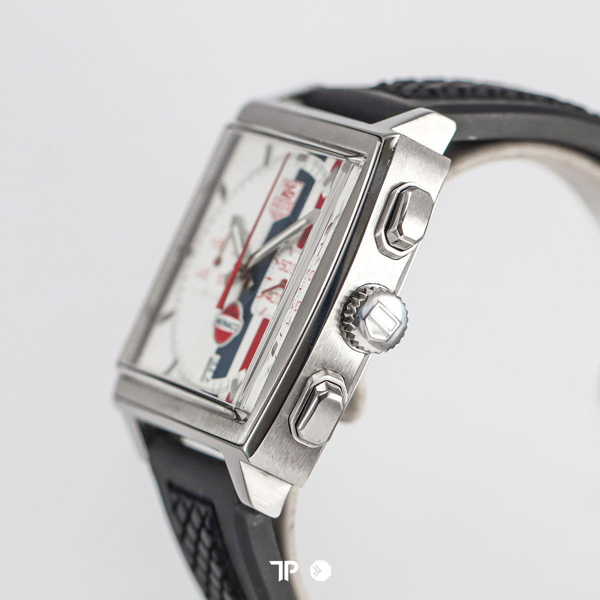 Monaco Gulf Red Blue Limited 4000 White Dial 38mm (2006)