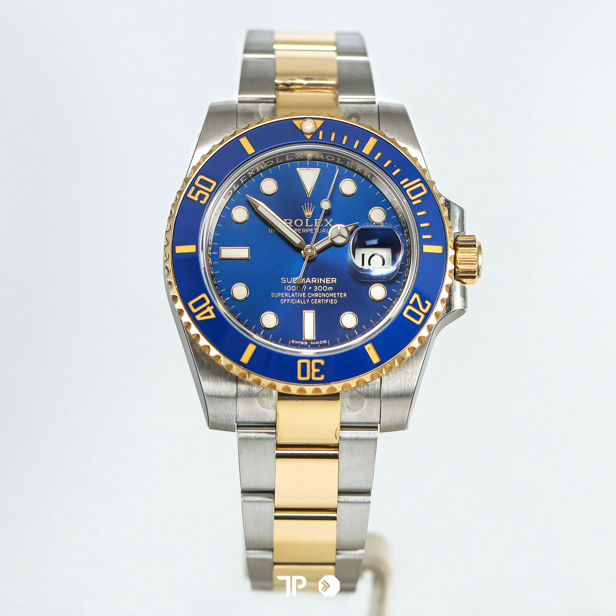 Submariner Two Tone Yellow Gold Blue Sunburst 40mm (2018)