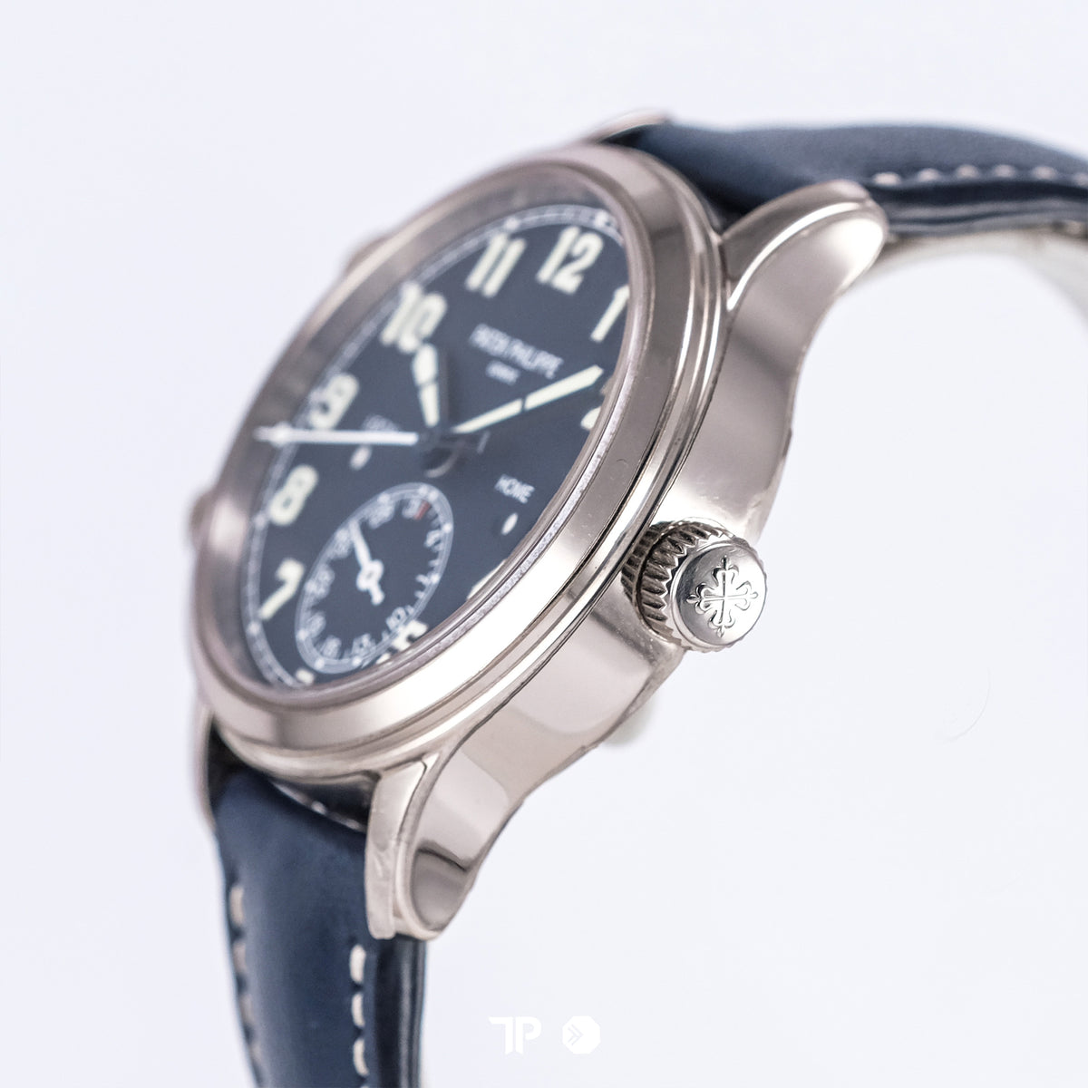 Calatrava Pilot Travel Time White Gold 7234G-001 Blue Dial 37.5mm (2023)