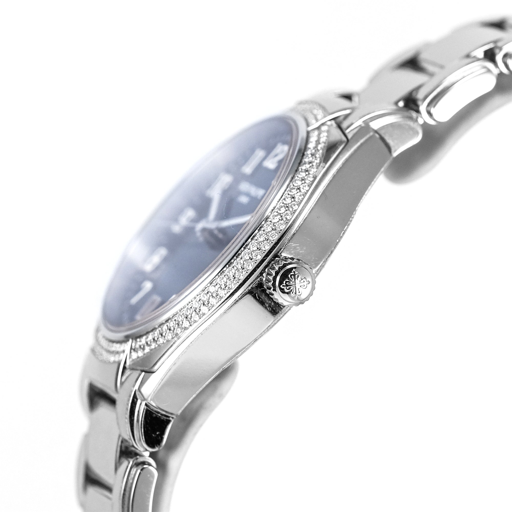 Calatrava Twenty~4 7300/1200A-001 Blue Dial Diamond 36mm NEW(2025)