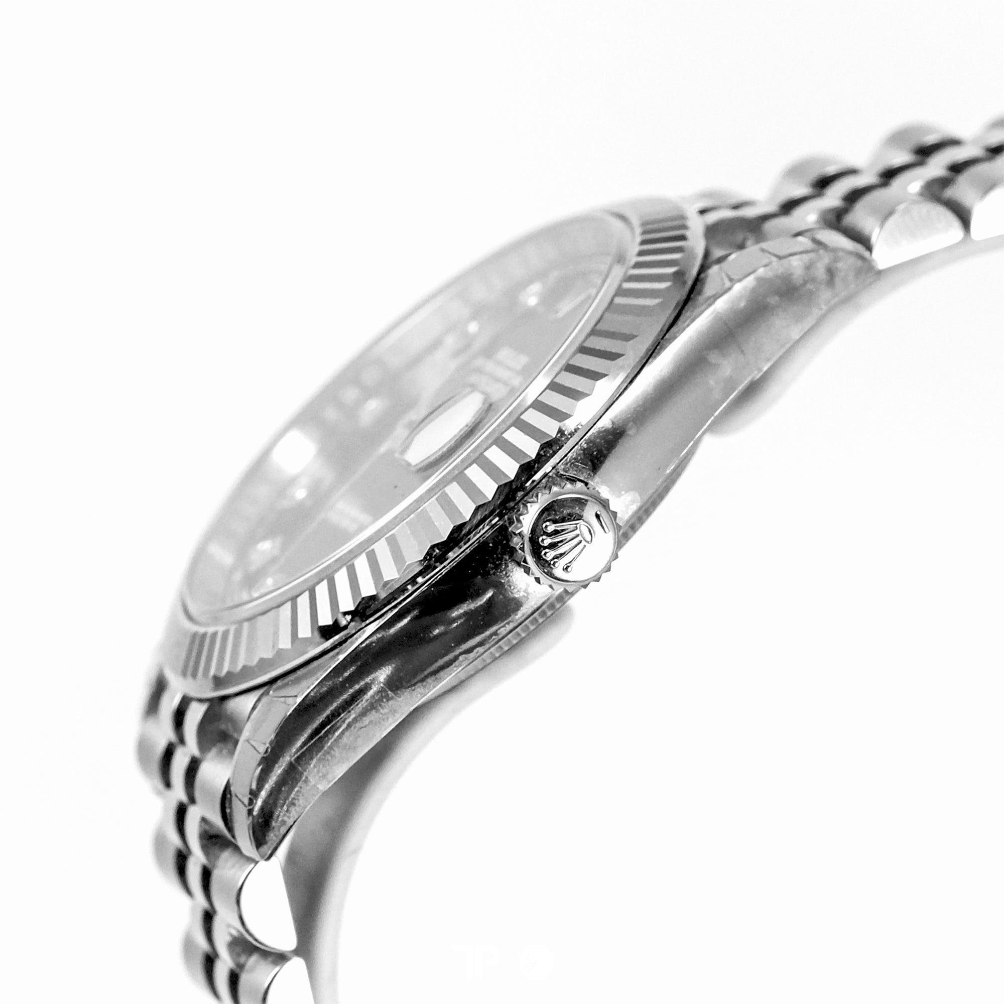 Datejust 41 Black Dial Fluted Bezel Diamond Index (2018)