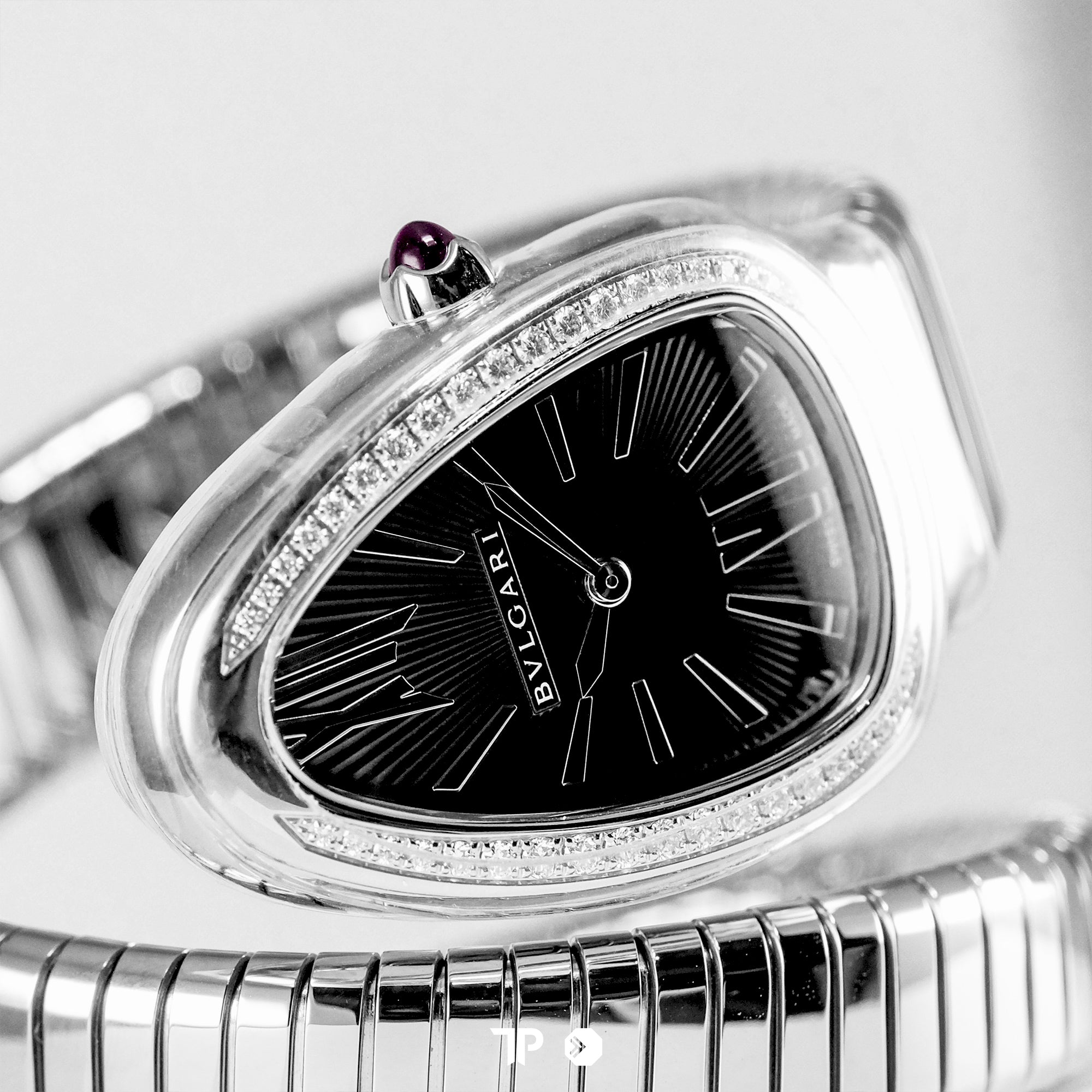 Serpenti Tubogas Diamond Black Dial 35mm NEW(2026)