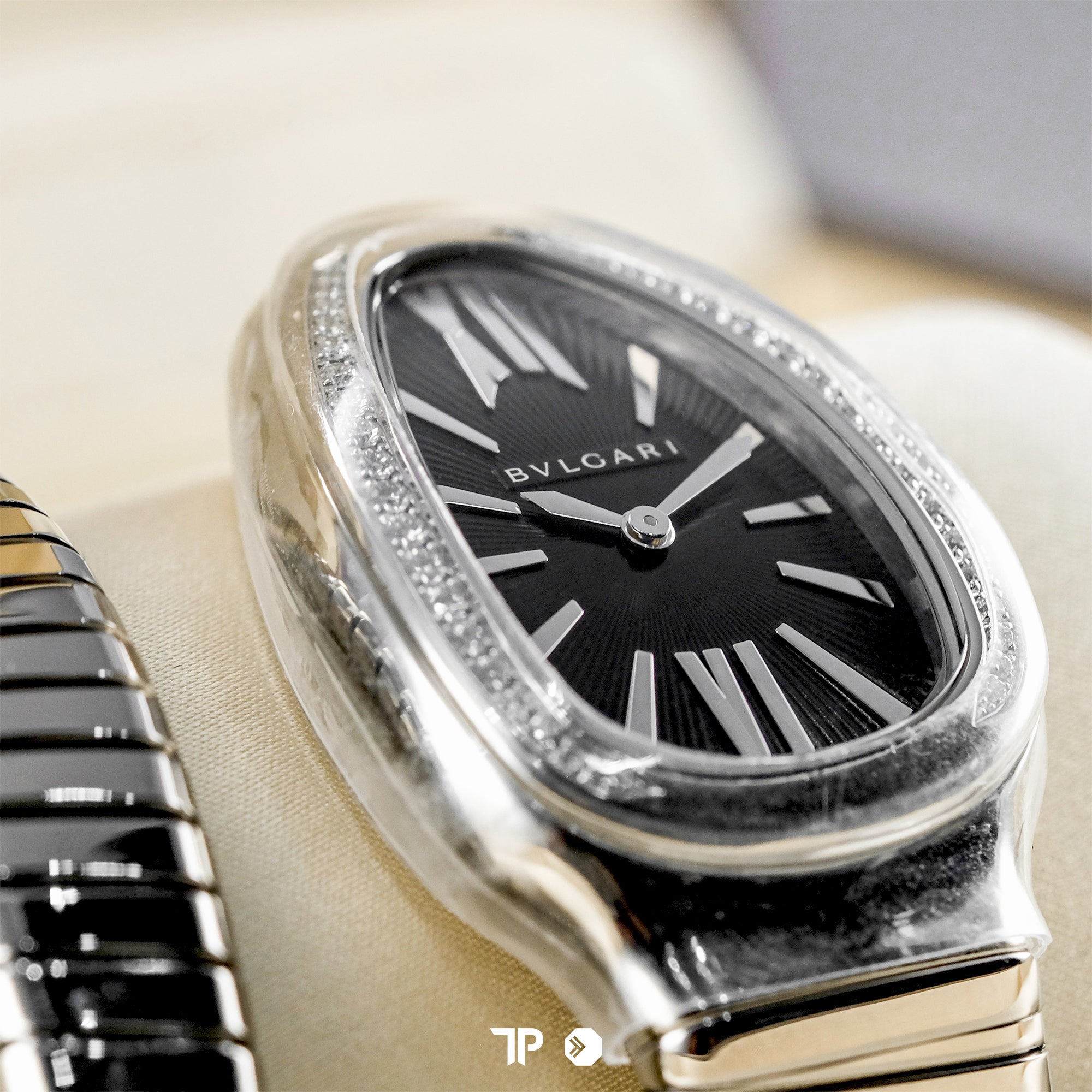 Serpenti Tubogas Diamond Black Dial 35mm NEW(2026)