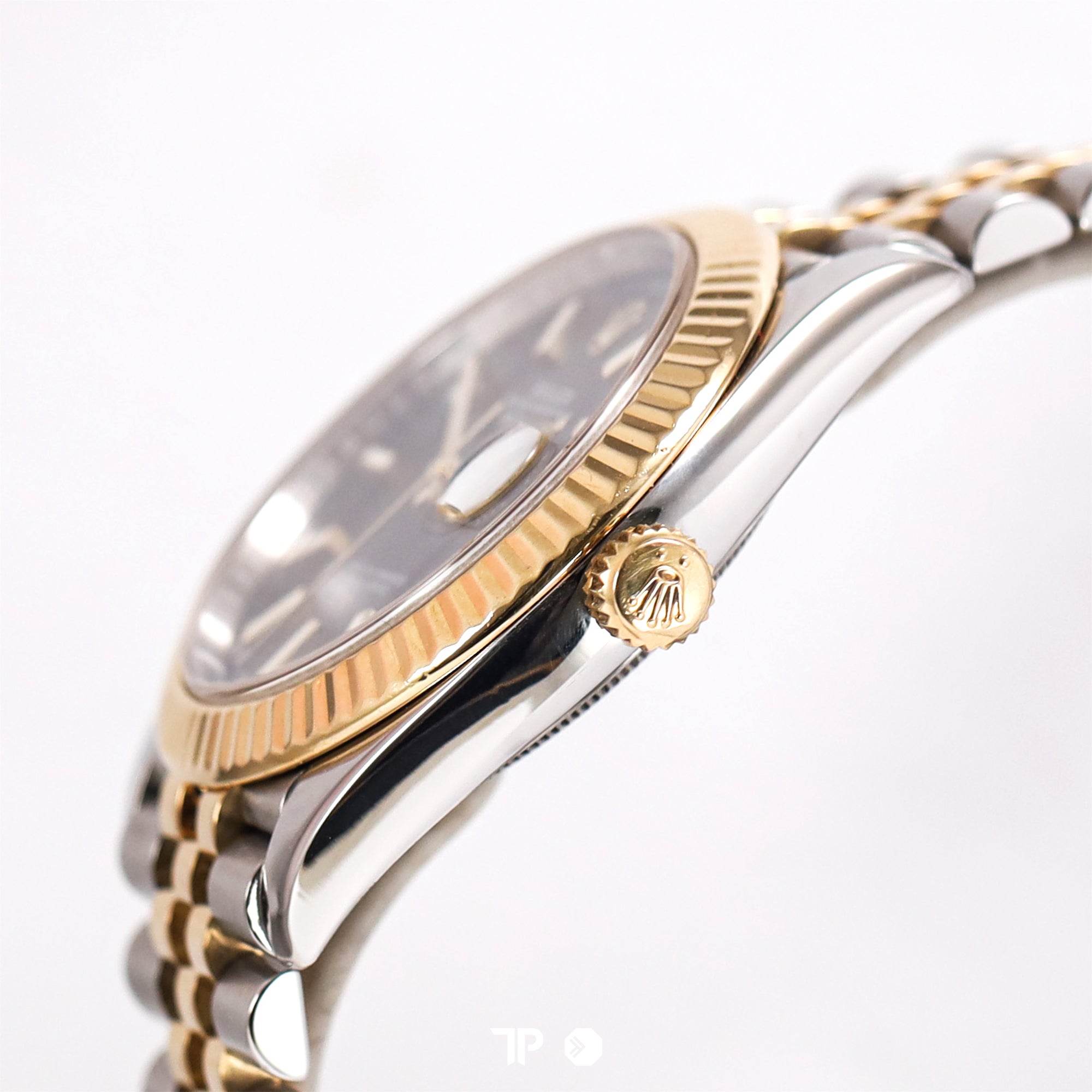 Datejust 41 Two Tone Yellow Gold Black Fluted Bezel Jubilee (2018)